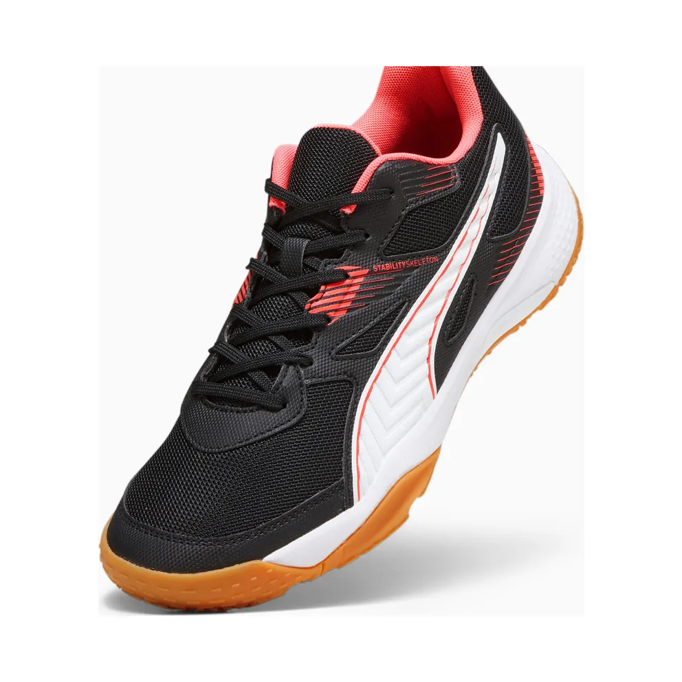 Puma Solarflash II indoorsportschoenen White/Pink/Black (106882-06)