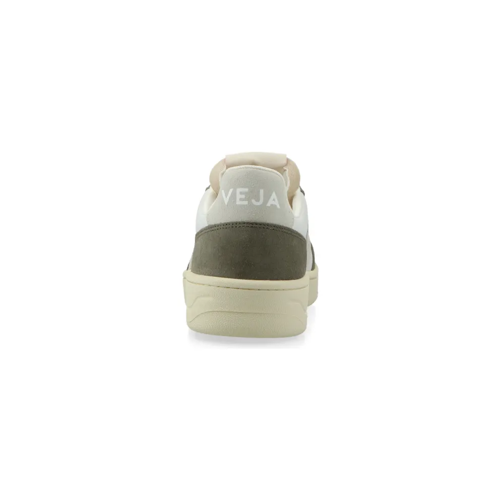 VEJA V-82 Grained Leather (extra / white / natural / Khaki) – VE3320757