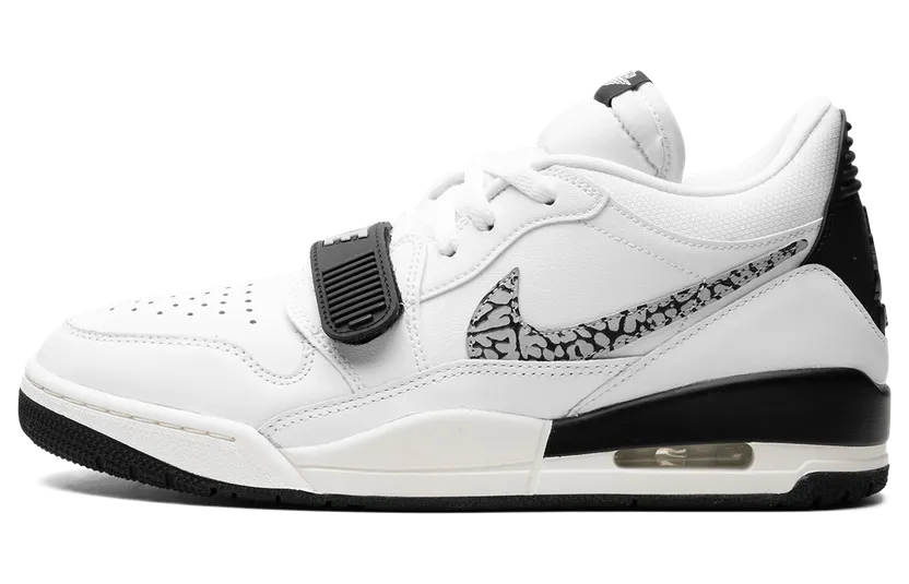 Air Jordan Legacy 312 Low “White Black Elephant Swoosh” (CD7069-110)