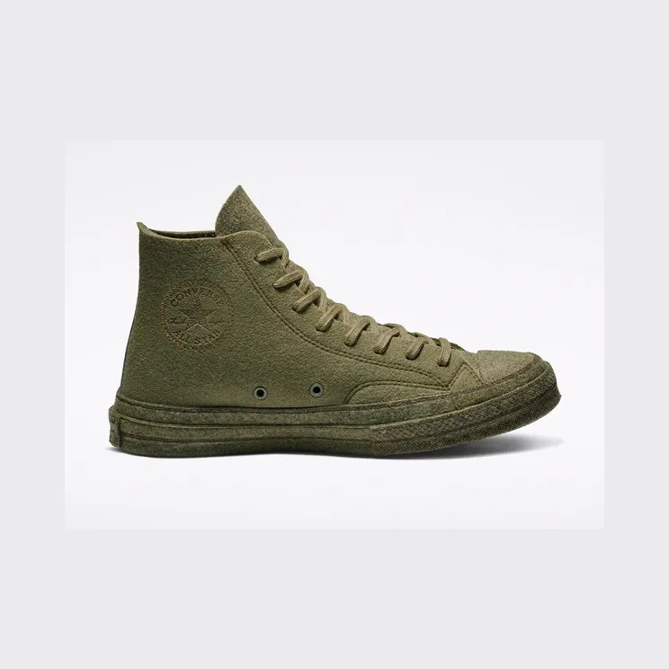 Converse J.W. Anderson x Chuck 70 Hi Top ‘Felt’ Tarmac/Stone Grey/Black (162954C)