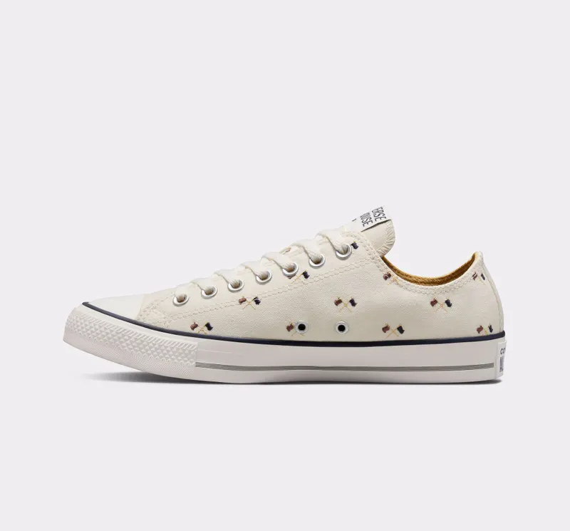 Converse Chuck Taylor All Star Clubhouse Egret/red Oak/obsidian