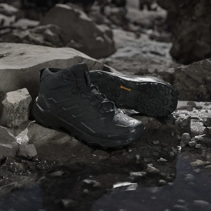 adidas Terrex Skychaser Ax5 Mid Gore Tex Hiking Shoes Core Black Core Black Carbon (JQ2207)