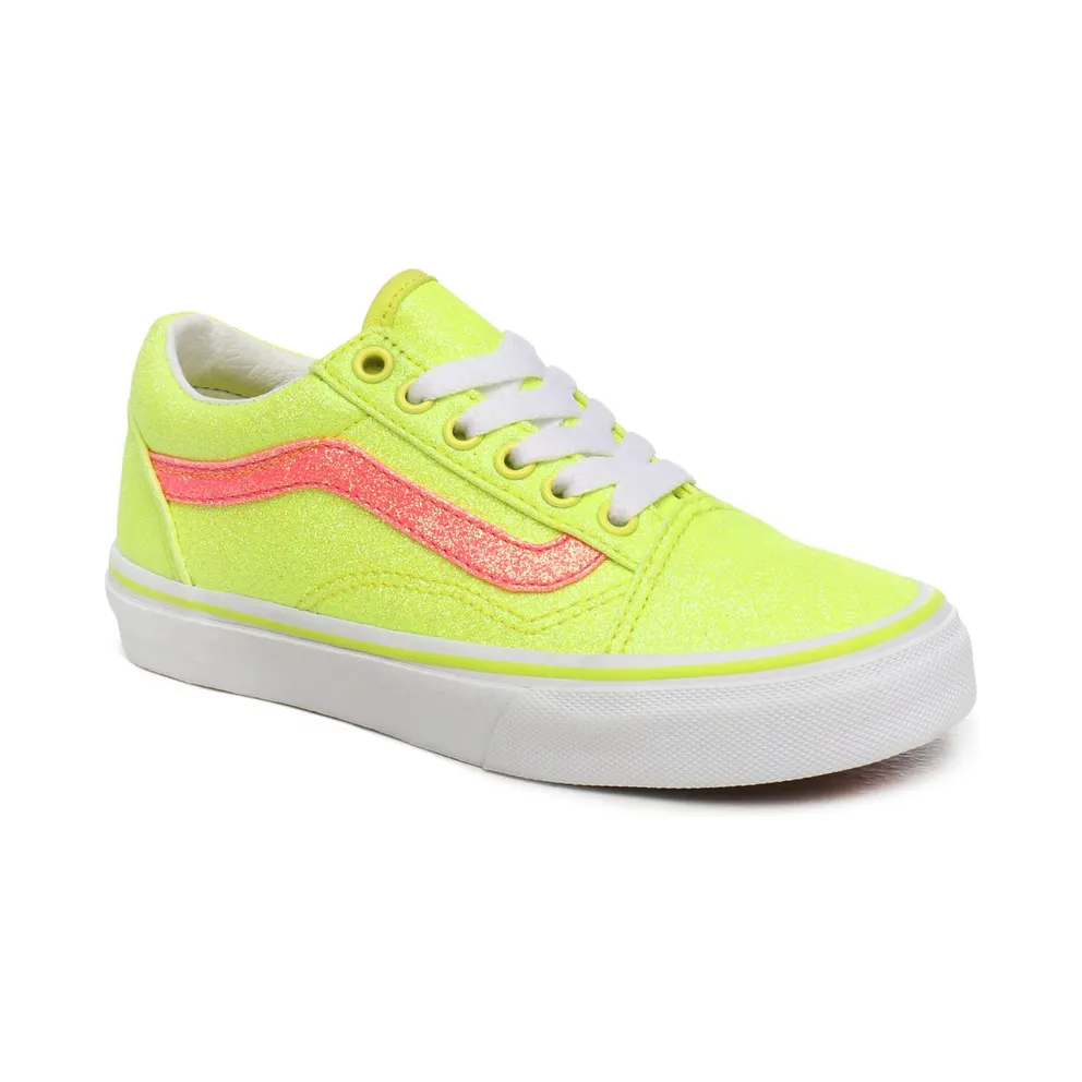 Vans Old Skool Yellow Glitter (PS) Yellow/True White (VN0A4BUUWKD)