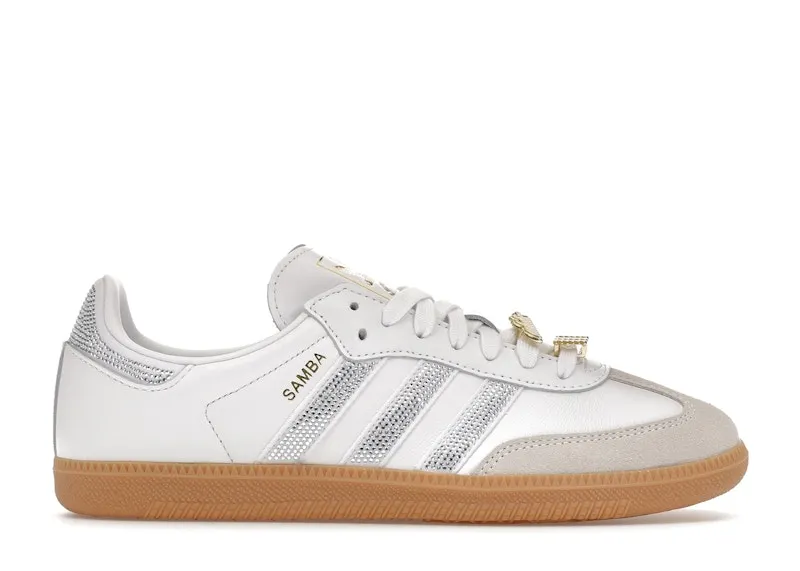 adidas Samba OG Rhinestone White Silver (KJ2023)