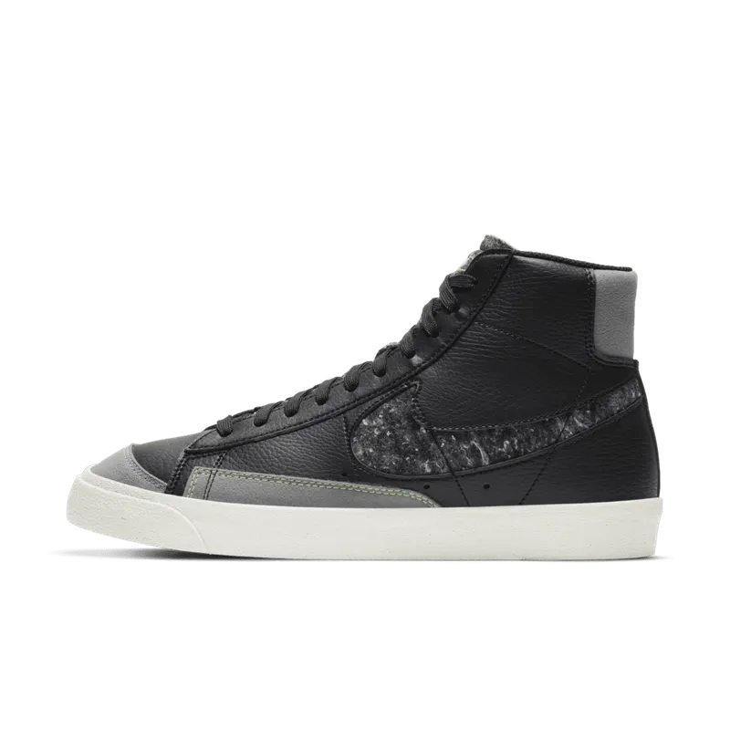 Nike Blazer Mid ’77 Vintage Black Light Bone Black/Electric Green/Light Bone (CW6726-001)