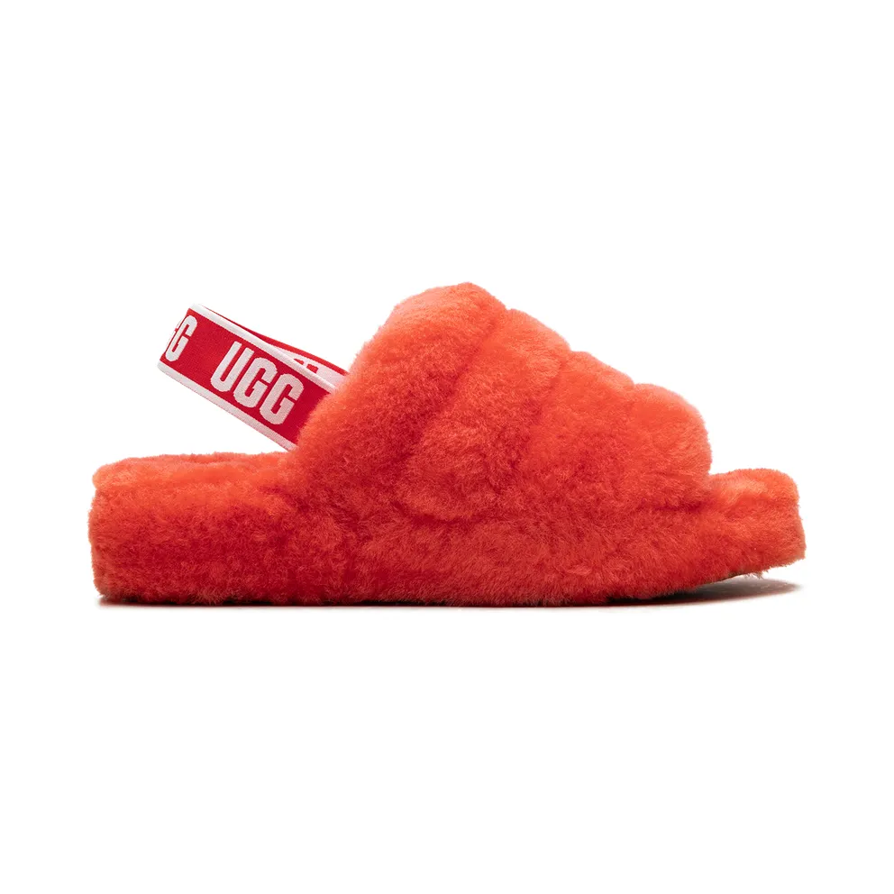 Ugg Fluff Yeah Slide “Red Currant” (1095119-RCRR)
