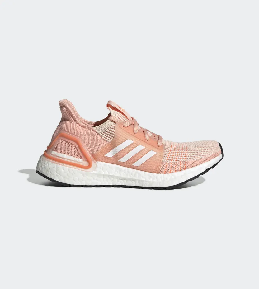 Adidas UltraBoost 19 J ‘Linen Glow Pink’ Linen/Cloud White/Glow Pink (EF0927)
