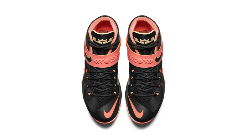 Nike Zoom Soldier 8 Black Mango Peach Black/Bright Mango-Peach Cream-Dark Grey (653641-088)
