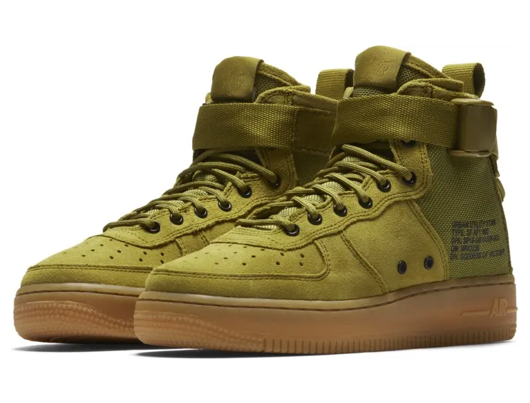 Nike SF Air Force 1 Mid Desert Moss (GS)