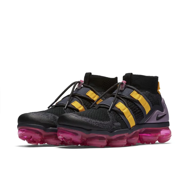 Nike Air VaporMax Utility Black Pink Blast Black/Black-Gridiron-Pink Blast (AH6834-006)
