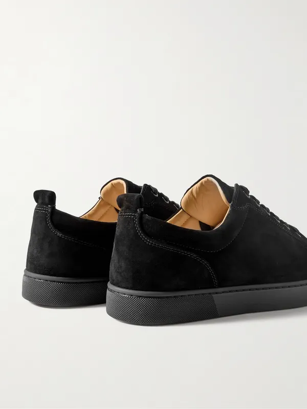 Christian Louboutin Louis Junior Suede Sneakers Black (3240421) (5)