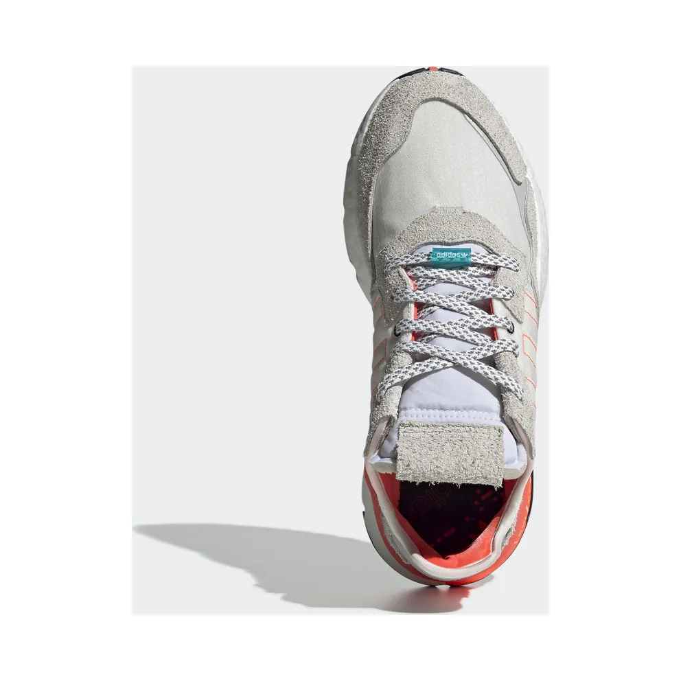 adidas Nite Jogger Morse Code Footwear White/Solar Red/Crystal White (EH0249)
