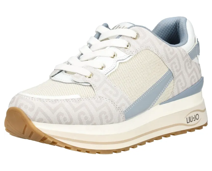 Liu Jo sneaker Duifblauw / Grijs / Wolwit (A08791)