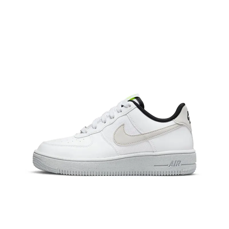 Nike Air Force 1 Crater Next Nature Older Kids’ White 50% Sustainable Materials (DH8695-101)