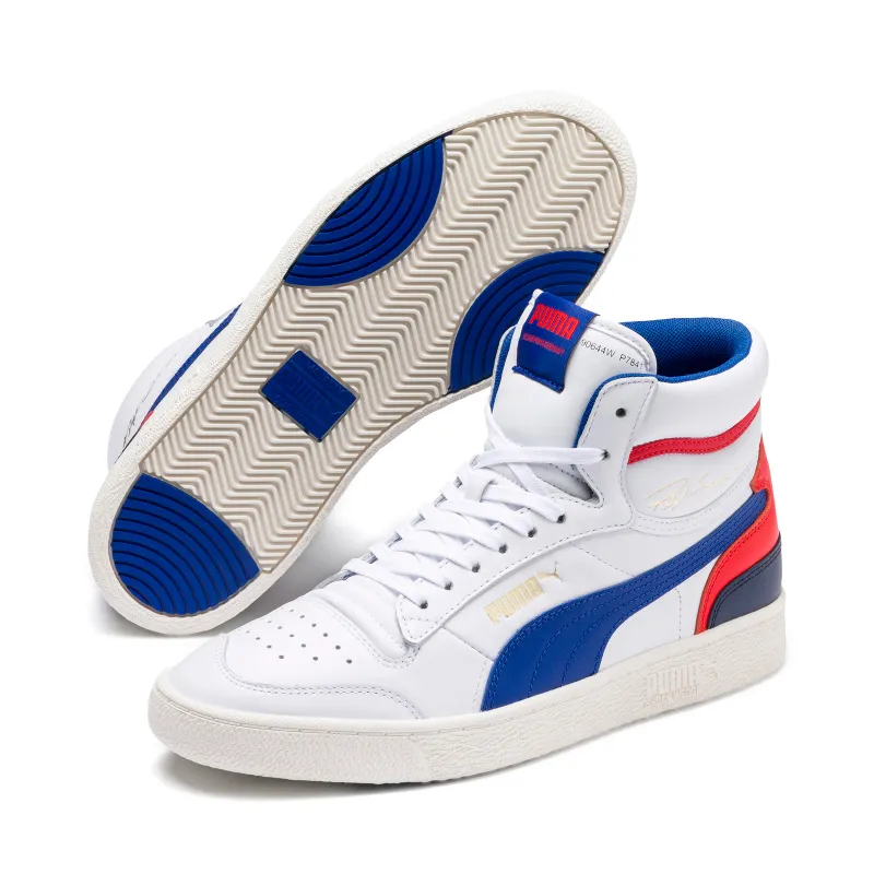 Puma Ralph Sampson Mid OG White Blue Red Puma White/Blue-Red (370847-02)