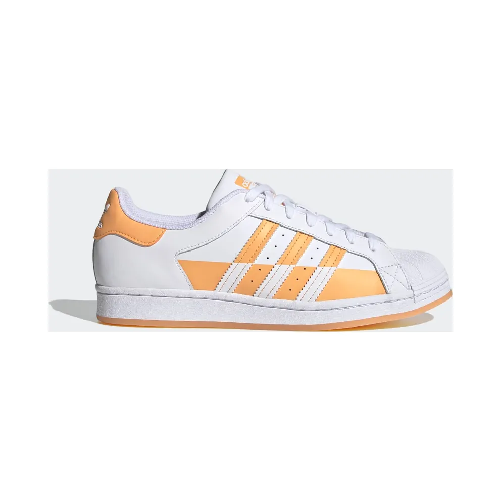 adidas Superstar Cloud White / Core Black / Hazy Orange (FY7702)