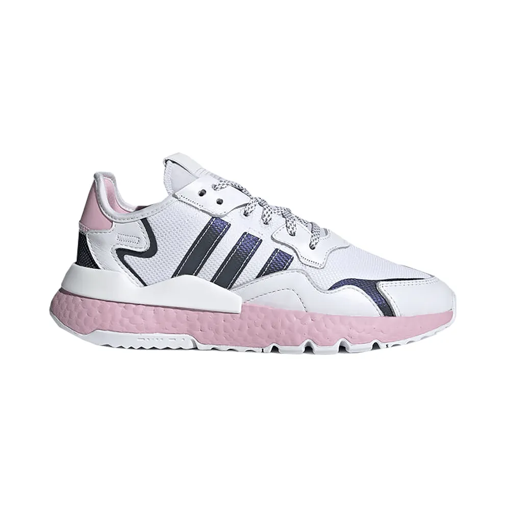 adidas Nite Jogger Cloud White True Pink (W) Cloud White/True Pink/Core Black (EG7942)