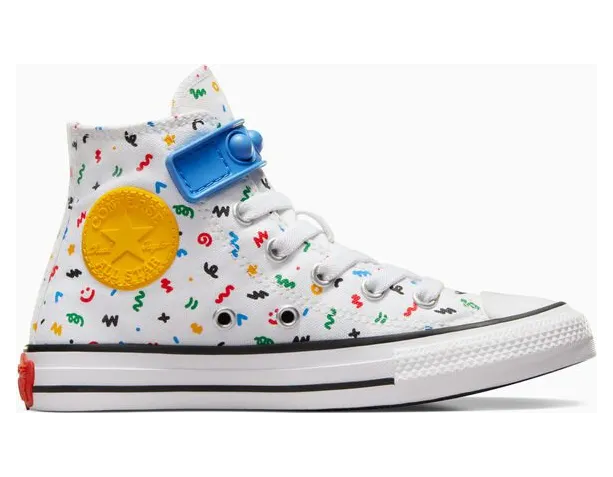 Converse Chuck Taylor All Star Easy On Doodles Wit/blue Slushy/wit (A06316C)