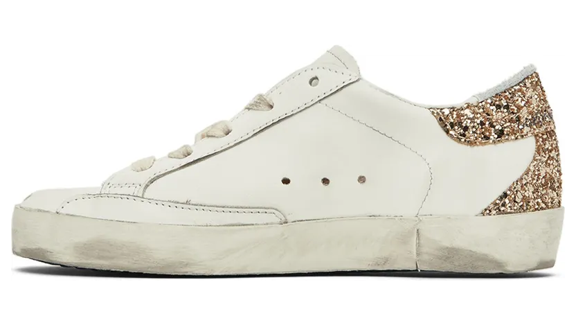 Golden Goose Kids White & Silver Super-Star Classic Sneakers (GYF00102.F002785.10358) (3)