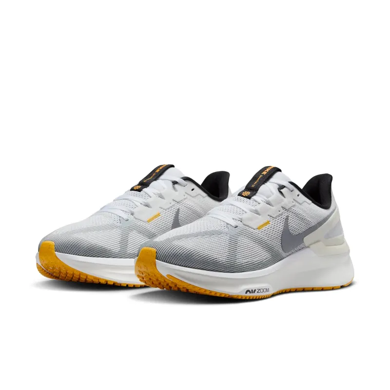 Nike Structure 25 White Laser Orange Smoke Grey Black (DJ7883-110)