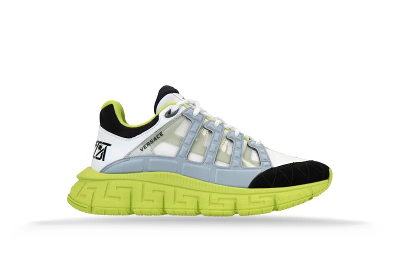 VERSACE Trigreca Fluo “Black/White/Green Fluo” (1020185 6BH60)