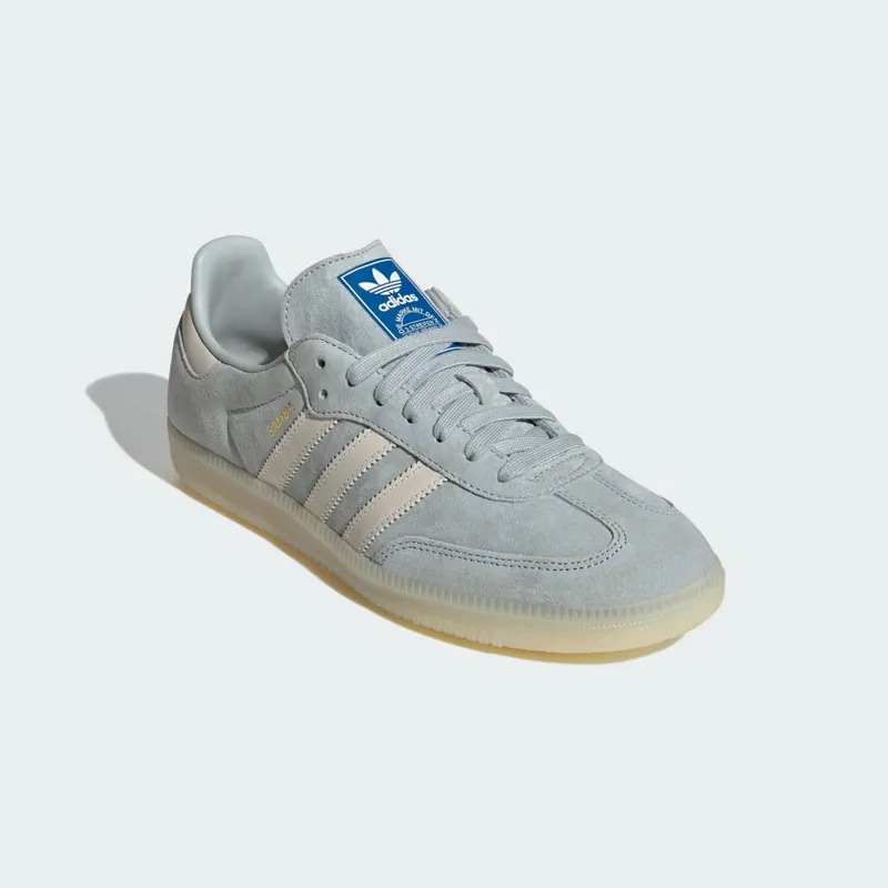 adidas Samba OG Shoes Wonder Silver / Chalk White / Off White (IG6177)