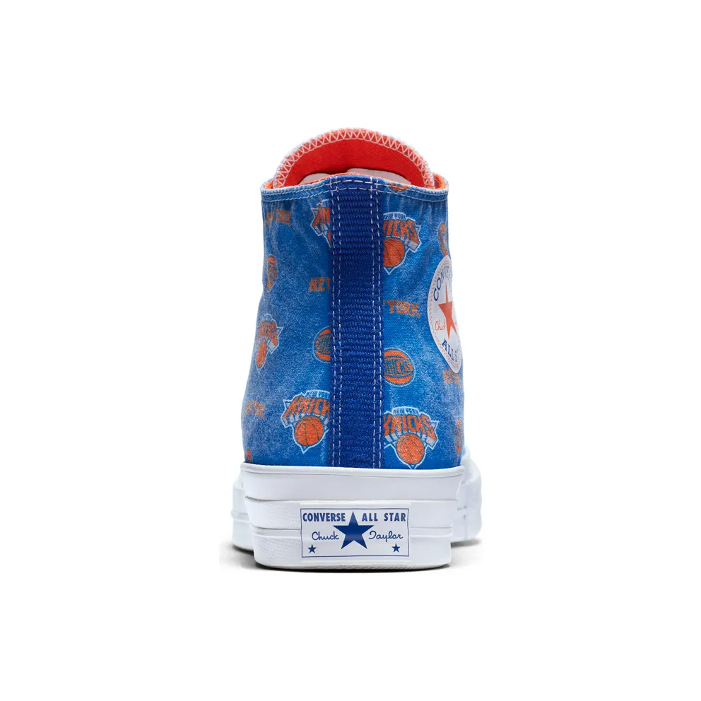 Converse Chuck Taylor All-Star 70s Hi New York Knicks (Franchise) Rush Blue/Brilliant Orange (161164C)