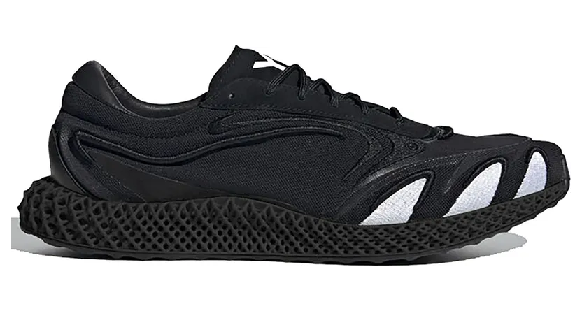 Y-3 Black Runner 4D Sneakers (FU9207)