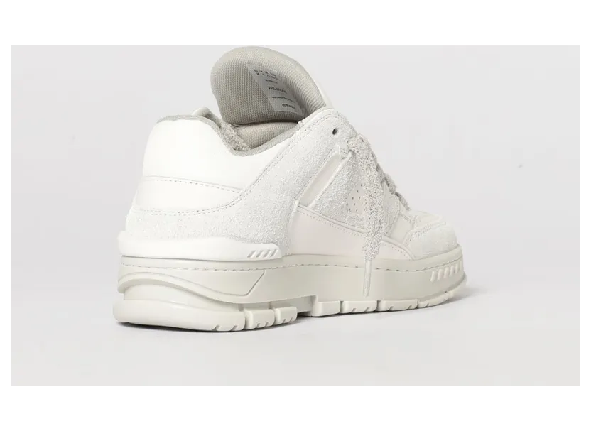Axel Arigato Area Lo Fluffy Leather Sneakers White (F3677001) (2)