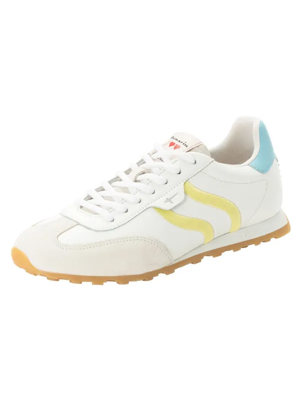 Tamaris sneaker Beige / Blue / Yellow / Red / White (1-23614-46-197)
