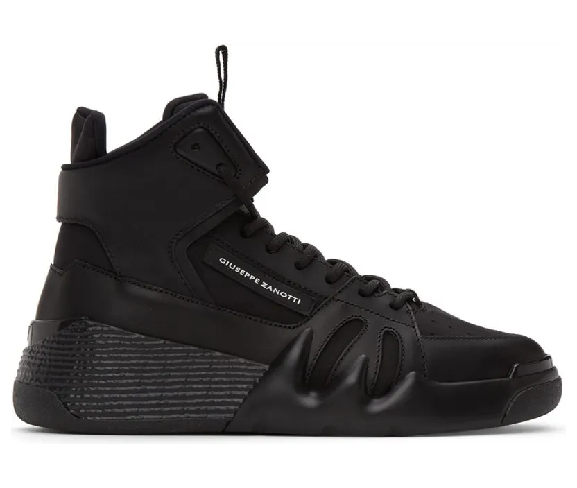 Giuseppe Zanotti Black Jupiter Talon High Top Sneakers (RM00057-85508)