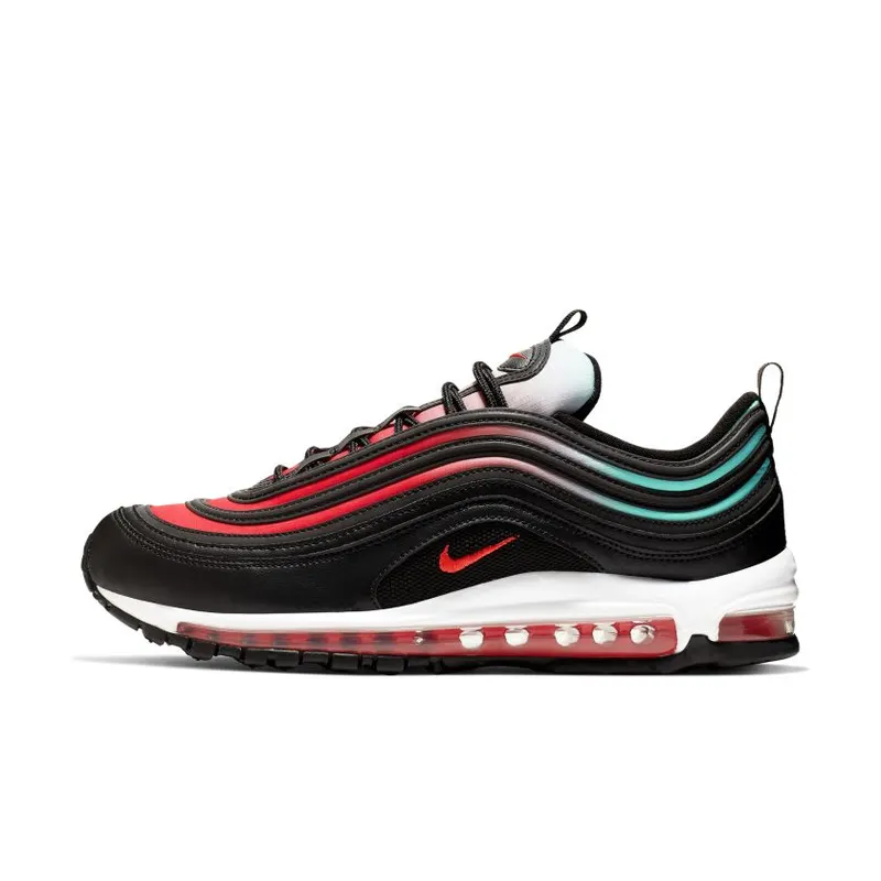 Nike Air Max 97 Black Ember Glow Red Black/Ember Glow-White-Blue Fury (CJ0768-001)