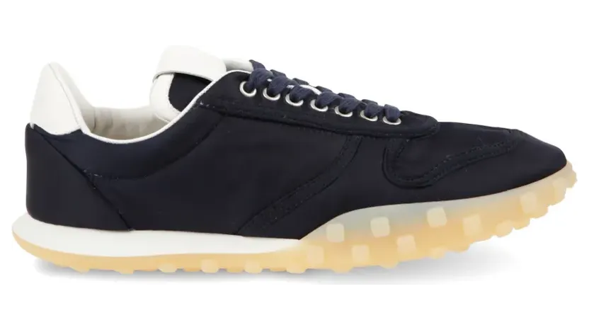 Jil Sander Moon low-top canvas “Blue” (J33WS0053P7579MARINE)