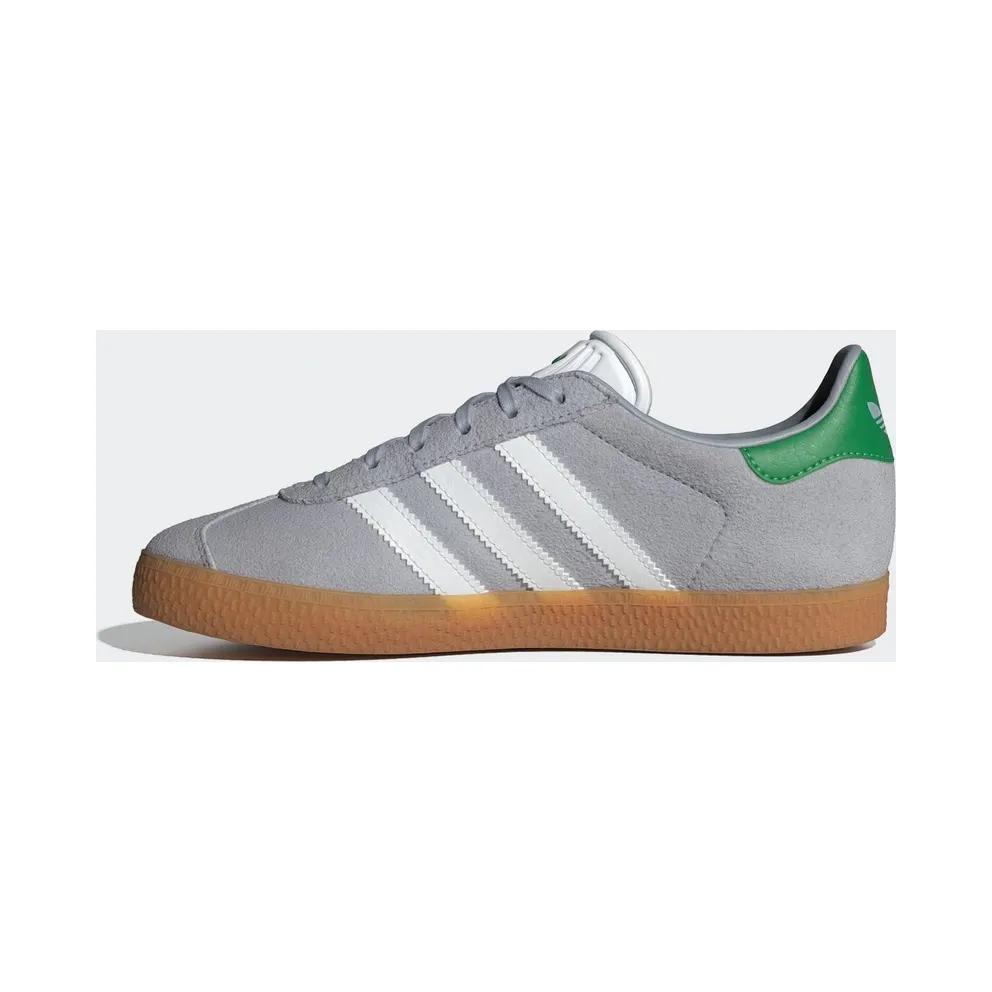 Adidas Gazelle Halo Silver / Cloud White / Green (JR5954)