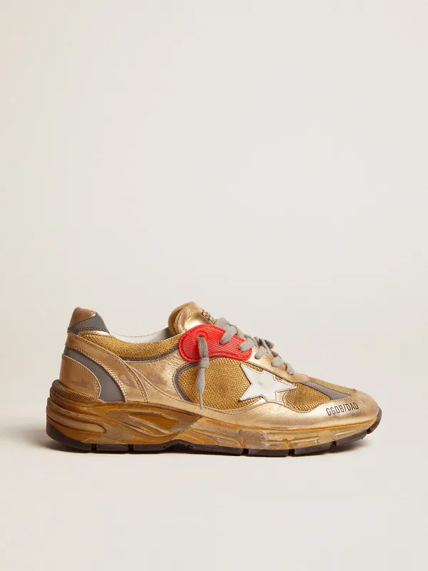 Golden Goose Dad-Star White Red Silver Grey (GMF00199F00121165120)