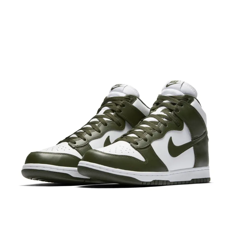 Nike Dunk High Retro Cargo Khaki Cargo Khaki/Cargo Khaki-White (846813-300)