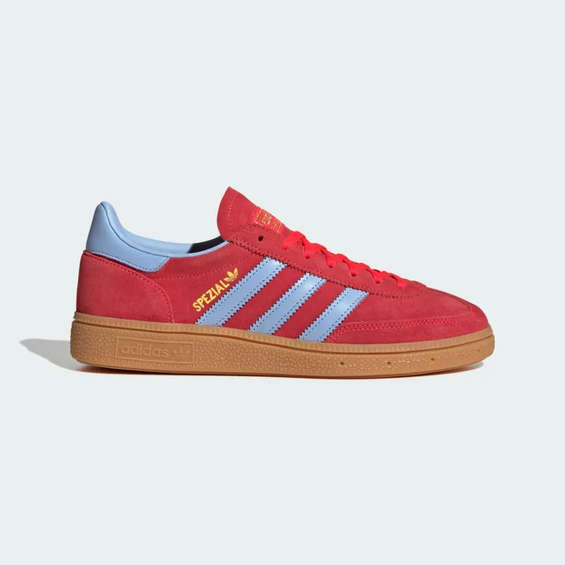 Adidas Handball Spezial Lucid Red / Glow Blue / Gum (JR3607)