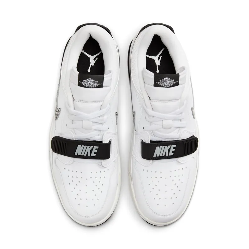 Air Jordan Legacy 312 Low “White Black Elephant Swoosh” (CD7069-110)