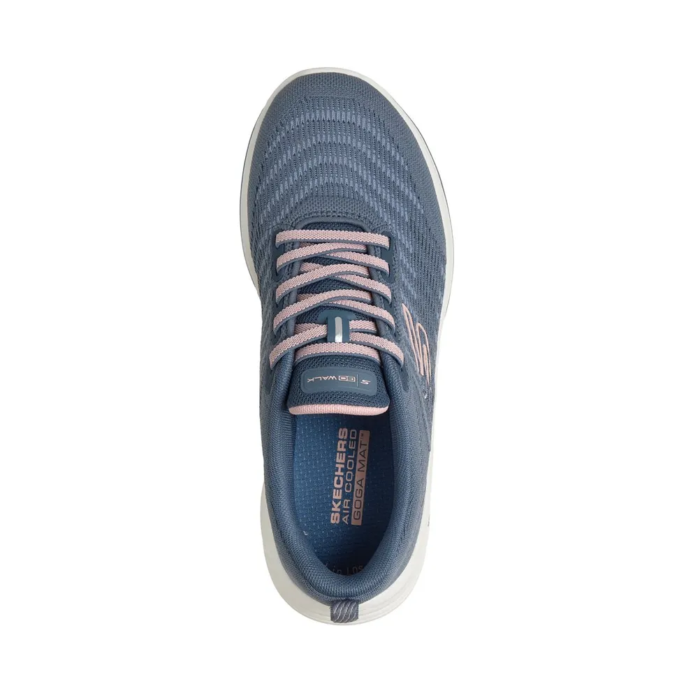 Skechers GO WALK 8 – Britt “Blue / Pink” (125920BLPK)