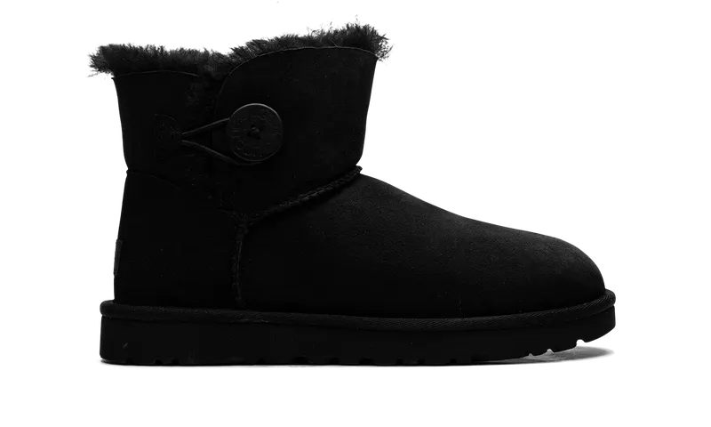 Ugg Mini Bailey Button Boot “Black” (1016422-BLK)