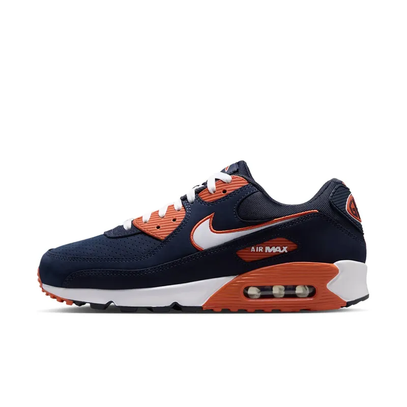 NFL x Nike Air Max 90 – Chicago Bears – “Marine / White / University Orange” (IW1138-400)