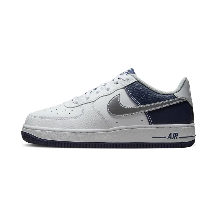 Nike Air Force 1 Low LV8 Dallas Cowboys “White / Midnight Navy / Pure Platinum / Metallic Silver” (DQ6048-100)