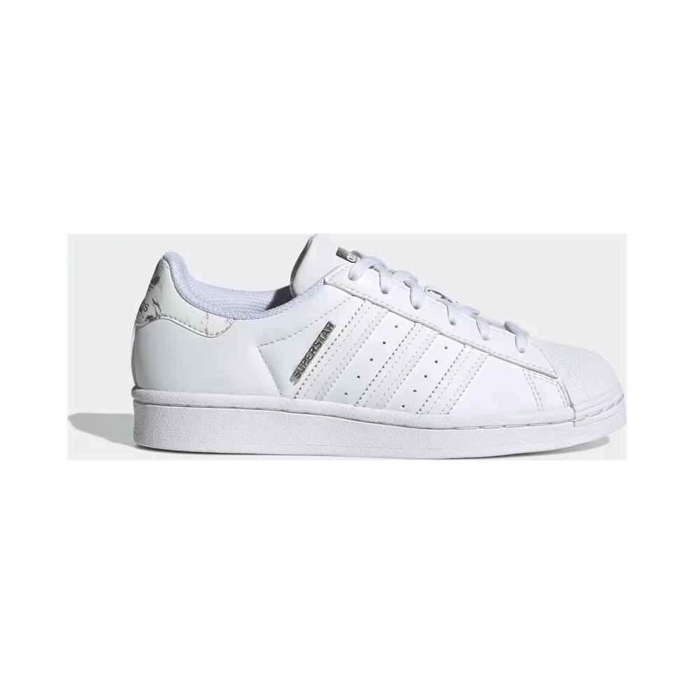 adidas Superstar Schuh Cloud White / Cloud White / Silver Metallic (H03993)