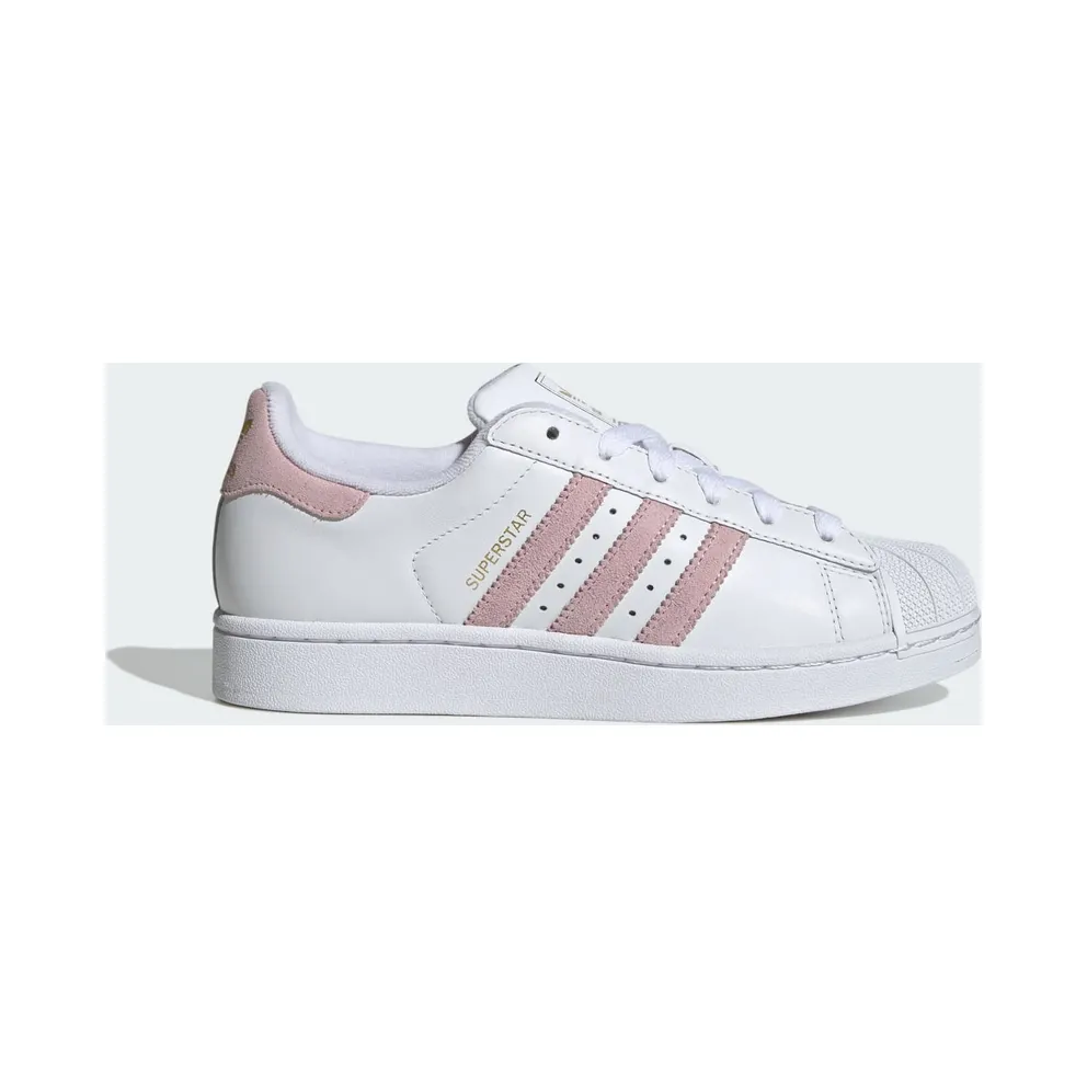 Adidas SUPERSTAR II Shoes Cloud White / Clear Pink / Cloud White (HQ9507)