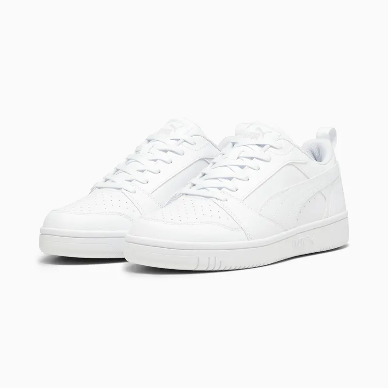 Puma Rebound V6 Laag White/Grey (392328-03)
