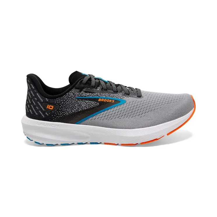 Brooks Launch 10 Black Grey Orange Clown Fish (110409-1D-019)