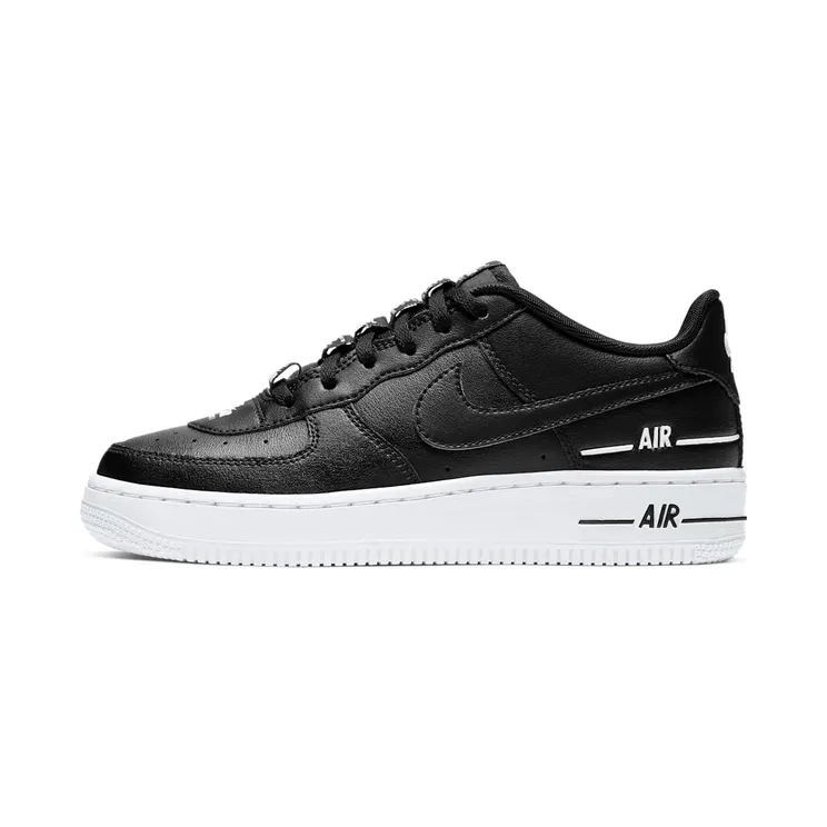 Nike Air Force 1 LV8 3’Black’ GS “Black / White” (CJ4092-001)
