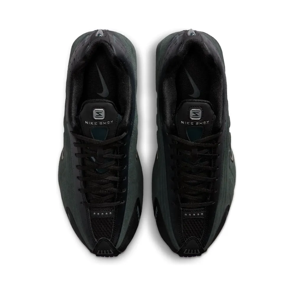 Nike Shox R4 Black Silver Seaweed (HQ7739-002)