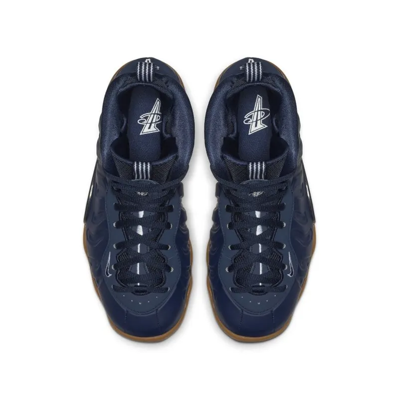 Nike Air Foamposite One Navy Gum (GS) Midnight Navy/Midnight Navy-Gum Light Brown-White (644791-405)