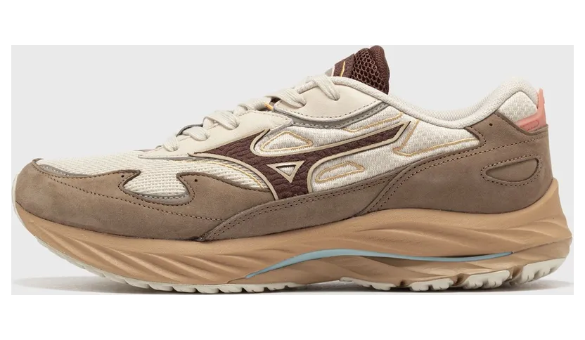 Mizuno Wave Rider Beta Premium Vintage Khaki Chicory Coffe Lantana